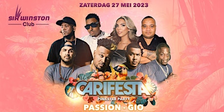 Caribbean Pinkster Party met PASSION en GIO