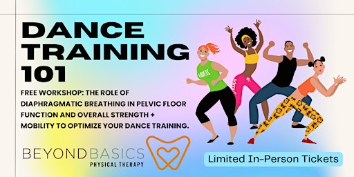 Primaire afbeelding van Dance Training 101 [Limited In-Person Tickets]