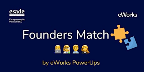 Primaire afbeelding van Founders Match by eWorks #3