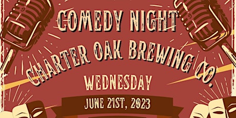 Comedy Night at Charter Oak Brewery