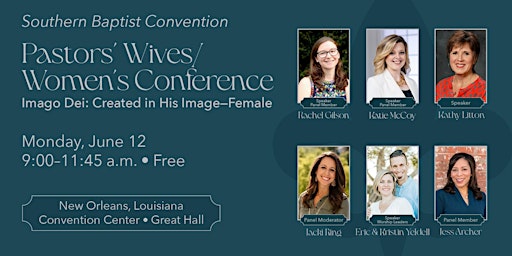 Imagem principal de SBC Pastors' Wives / Women's Conference