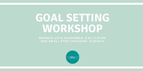 Goal Setting Workshop primary image