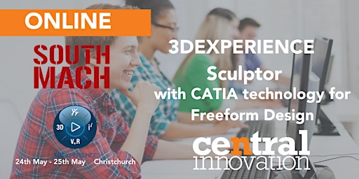 Imagen principal de SouthMACH [THU] 3DEXPERIENCE Sculptor with CATIA Freeform Design (Online)
