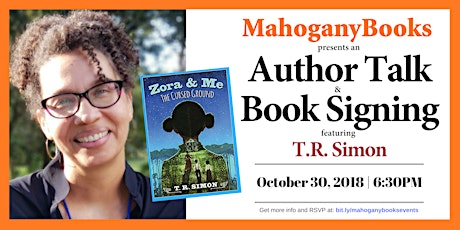 MahoganyBooks Presents: An Author Talk & Book Signing Featuring T.R. Simon primary image