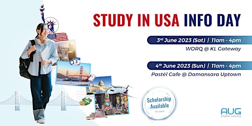 Study In USA  Info Day primary image