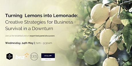 Expert Led Panel Workshop: Turning Lemons into Lemonade primary image