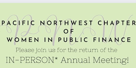 PNW WPF Chapter Annual Meeting