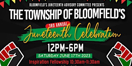 Bloomfield, NJ Juneteenth Celebration