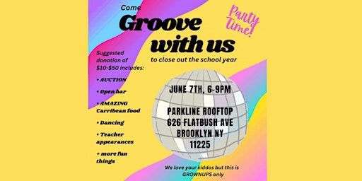 Groove With Us Grown Up Party
