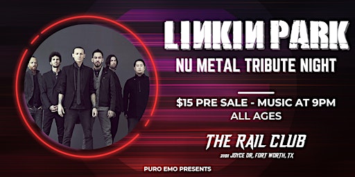 Puro Emo Presents: Linkin Park Nu Metal Tribute Night primary image