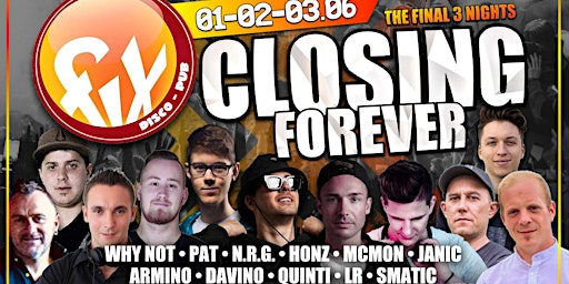 CLOSING Forever | the final 3 nights primary image