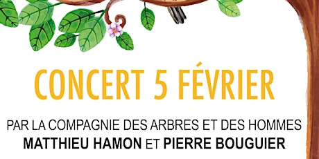 Image principale de Concert 20h - Compagnie des Hommes et des arbres // ouvert à tous