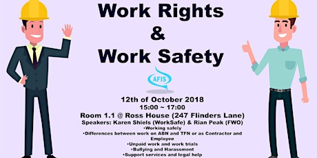 AFIS Workrights & Work Safety  primary image