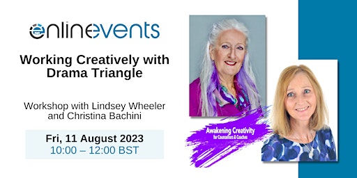 Working Creatively w/ Drama Triangle:Creativity as a Therapeutic Technique primary image