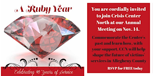 Celebrating 40 Years of Crisis Center North and Service to Victims