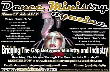 Dance Ministry Magazine/Christian Ministering Arts Convention!!! primary image