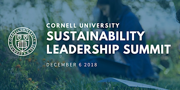 2018 Cornell University Sustainability Leadership Summit