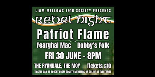 Irish Rebel Night primary image