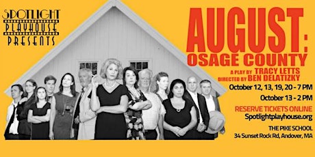 August: Osage County with Spotlight Playhouse primary image