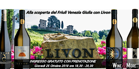 Immagine principale di Alla scoperta dei vini del Friuli Venezia Giulia con Livon 