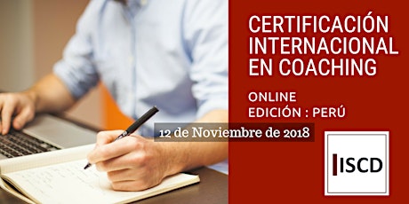 Imagen principal de Certificación Internacional en Coaching Online. Edición: Perú