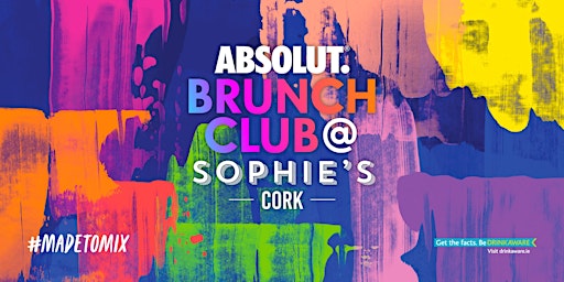 Absolut Brunch Club at Sophie's Rooftop, Cork! Join us Sunday 11th June