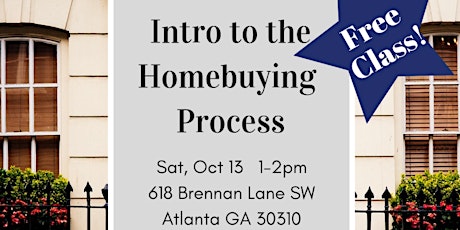 FREE Intro to Homebuying Workshop primary image