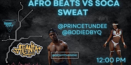 AFROBOOTCAMP VS SOCA Sweat W/ @bodiedbyq x @ilekanathletics (Ebony Fit Week