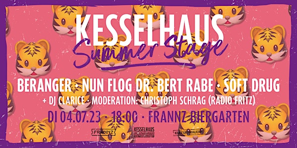 Kesselhaus Summer Stage im frannz Biergarten