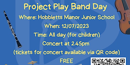 DMS presents Project Play Band Day and Concert primary image
