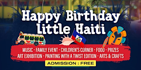 Happy Birthday Little Haiti primary image