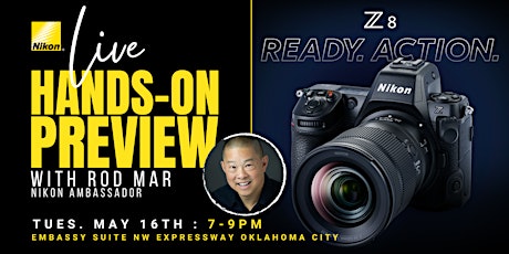 Imagen principal de Nikon Z 8 Event With Bedford Camera & Video and Rod Mar