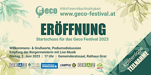 Eröffnung des Geco Festivals 2023