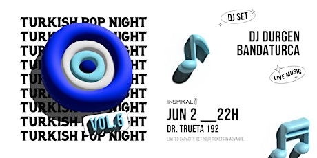 Imagen principal de Turkish Pop Night Bcn vol.5