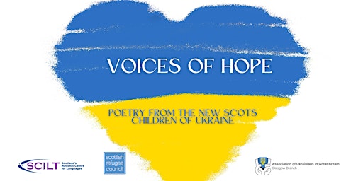 Voices of Hope: poetry from the New Scots children of Ukraine primary image