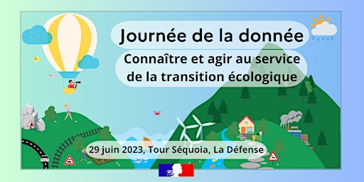 Image principale de Journée de la donnée au service de la transition écologique 2023