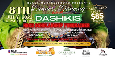 Dinner, Dancing, and Dashikis (HBCU Scholarship Fundraiser)