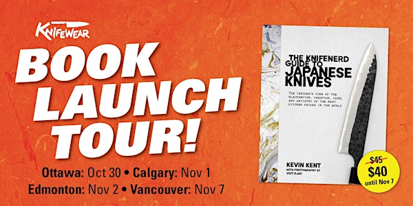 The Knifenerd Guide to Japanese Knives Launch Party!