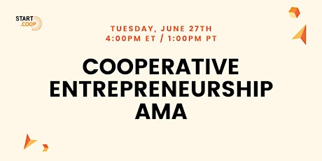 Cooperative Entrepreneurship AMA