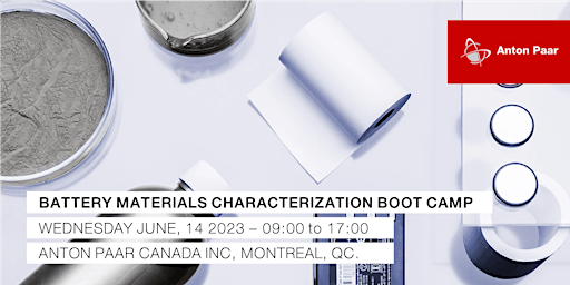 Battery Materials Characterization Boot Camp primary image