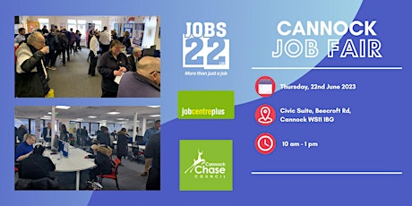 Jobs 22 presents Cannock Job Fair