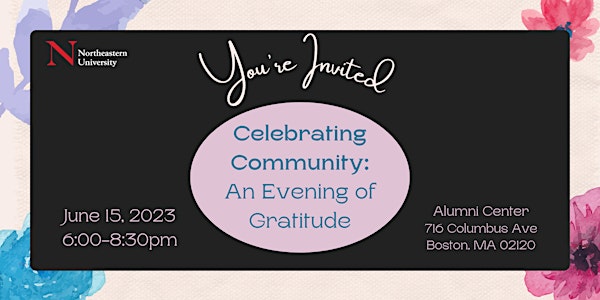 Celebrating Community: An Evening of Gratitude