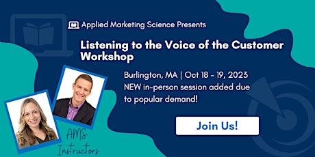 Listening to the Voice of the Customer Workshop| New England
