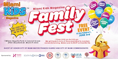 Imagem principal de Miami Kids Magazine Family Fest 2023