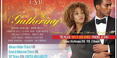 E.S.P Presents..."The Gathering..A Social Gala" primary image