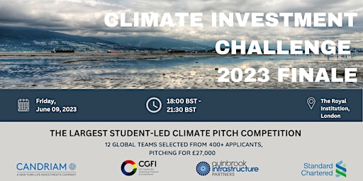 Imagen principal de Climate Investment Challenge Finale