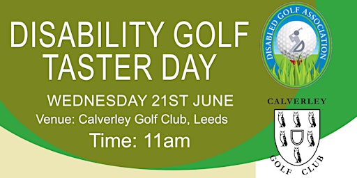 Disabled Golf Association Calverley Taster Day primary image