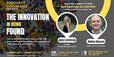 Community Innovators Series #5 - Innovation in being FOUND