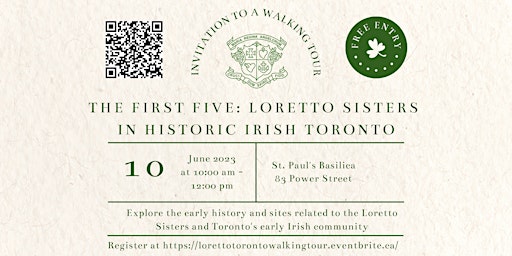 Imagem principal de Historic Walking Tour - Loretto Sisters in Toronto