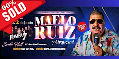 Maelo Ruiz Celebracion 30 Años de Carrera Musical primary image